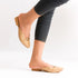 Gold Daily Wear Mules For Women 2370